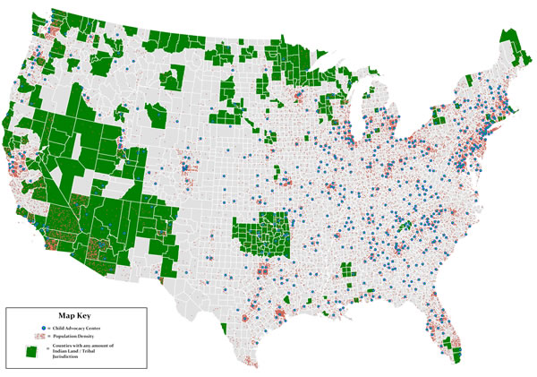 Map of Indian Lands